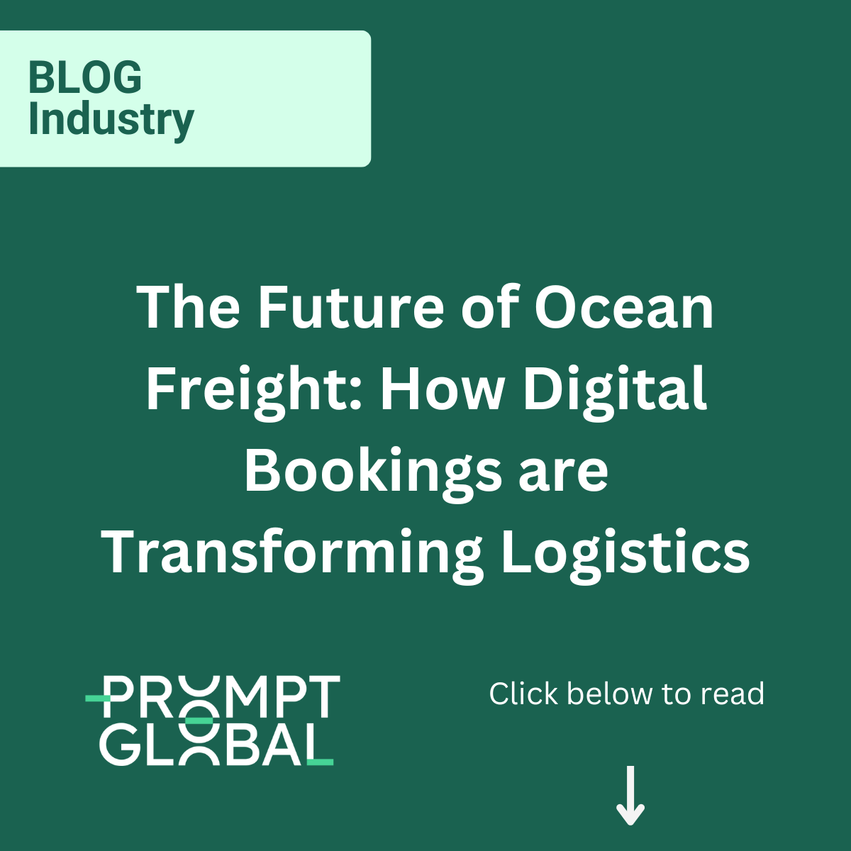 Main image for the blog post about digital bookings and how digital bookings transform logistics.